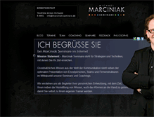 Tablet Screenshot of marciniak-seminare.de